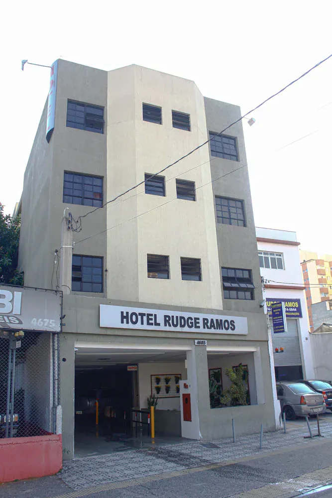 Fachada na Av. Senador Vergueiro, Hotel Rudge Ramos
