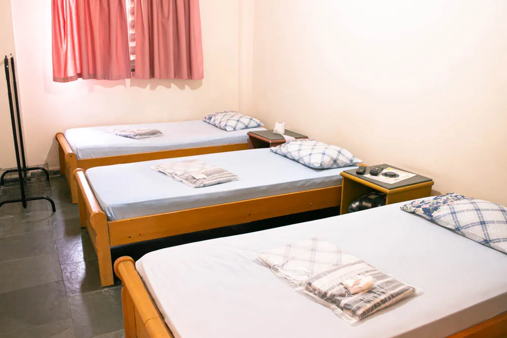 Apartamento triplo, Hotel Rudge Ramos